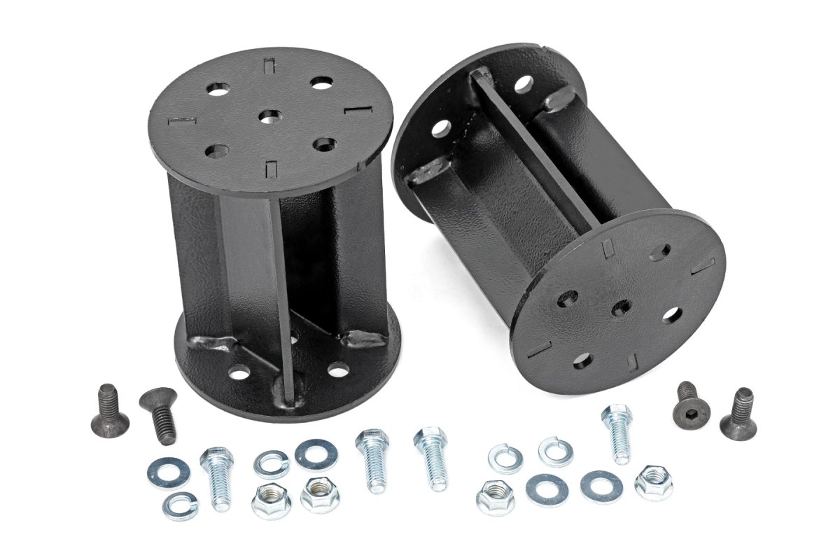 GMC Sierra 1500 Air Spring Kit - Rear - Rough Country - Stock Height with Wireless Controller - '19-'24